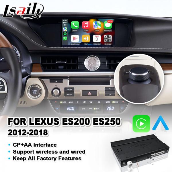 Navihome Wireless Android Auto Carplay Interface for 2012-2018 Lexus ES Knob ES250 ES200 ES300h ES350