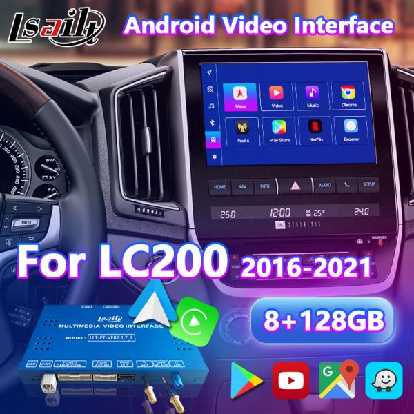 Android Multimedia Video Interface for 2016-2021 Toyota Land Cruiser LC200