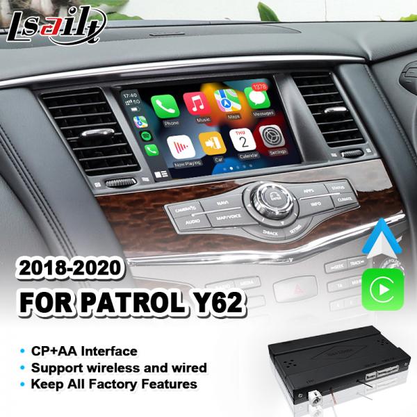 Navihome Wireless Android Auto Carplay Interface for 2017-2020 Nissan Armada Patrol Y62