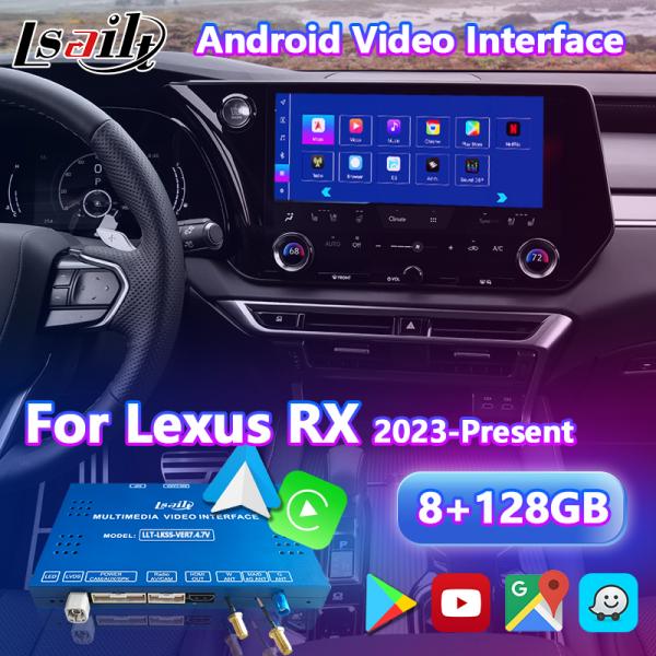 Android Multimedia Video Interface for 2023-Present Lexus RX RX350 RX350h RX450h RX500h