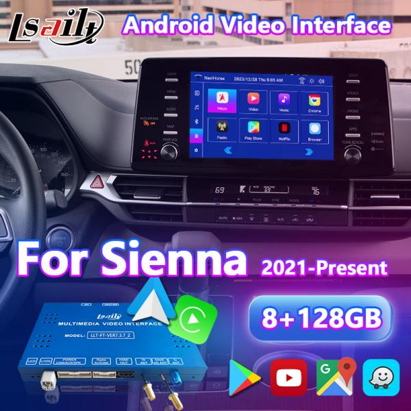 Android Multimedia Video Interface for 2021-Present Toyota Sienna LE XLE XSE 