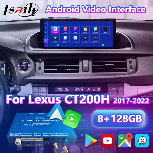 Android Multimedia Video Interface for 2017-2022 Lexus CT CT200h