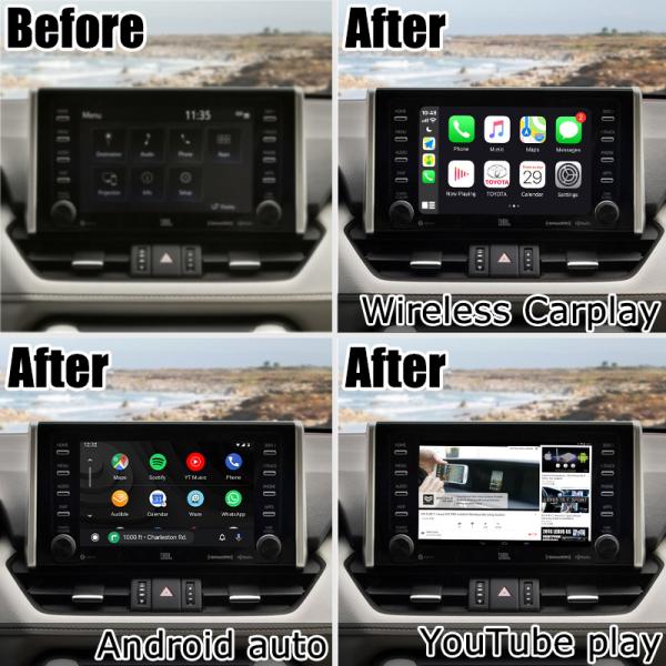 Android interface for 2018~ toyota Sienna /camry v70 /Corolla/Auris /Alphard/Vellfire /RAV4 /Avalon (737)