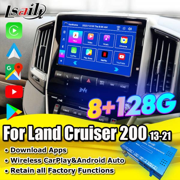 OEM Android Multimedia Upgrade Module for Land Cruiser LC200 2013-2020 with YouTube NetFlix