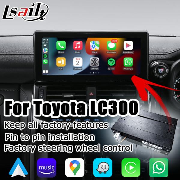 OEM style Carplay upgrade for Toyota Land Cruiser LC300