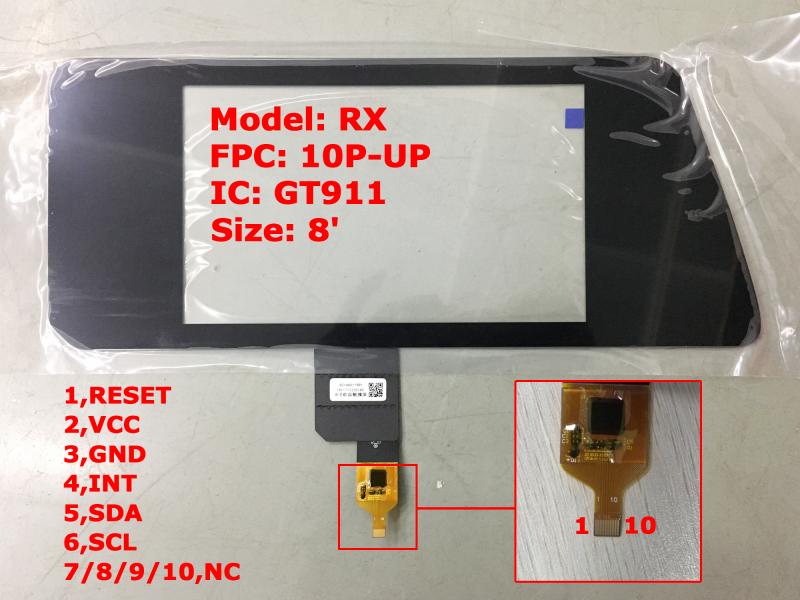 Capacitive touch screen